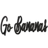 Go Bananas digitized embroidery design