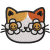 Dasy Cat digitized embroidery design