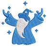 Wizard digitized embroidery design