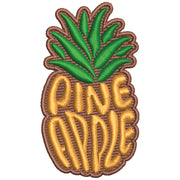 Fresh Pineapple digitized embroidery design