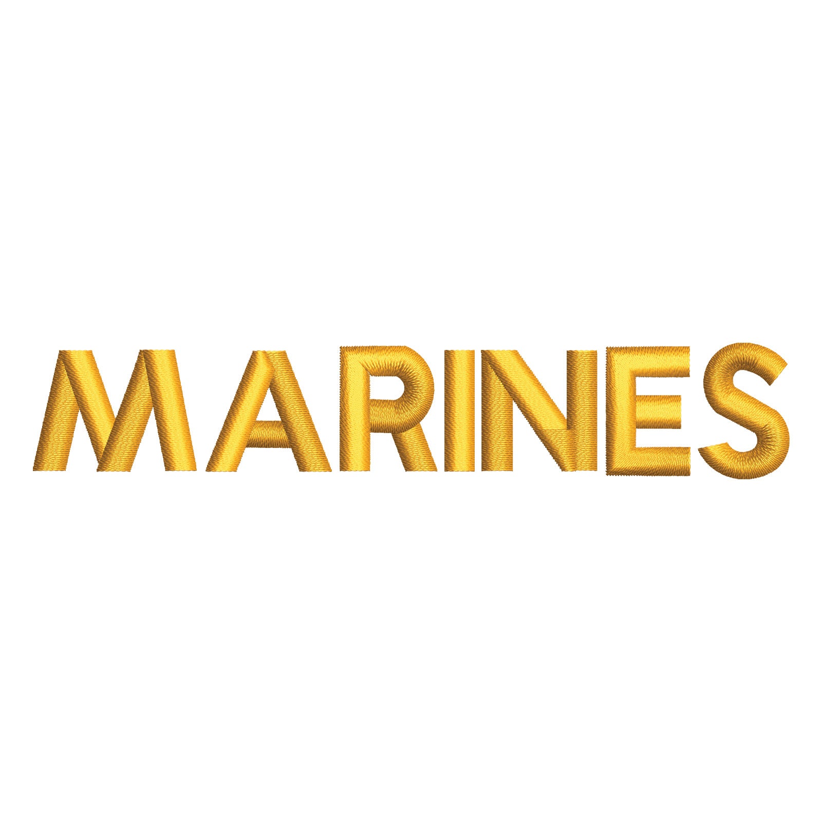 Writing Marines Letters Marines Letter Design | Marine Digitized Embroidery Design | e4Hats ...