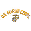 US Marine Corps Emblem Design digitized embroidery design