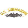 Licensed US Submarine Symbol digitized embroidery design