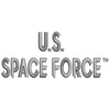 US Space Force Text digitized embroidery design
