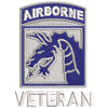 Licensed 18th Airborne Corps Veteran Logo digitized embroidery design