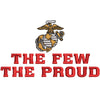 The Few The Proud US Marine Symbol digitized embroidery design