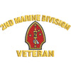 2nd Marine Division Veteran Logo digitized embroidery design