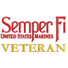 United States Marines Semper Fi Veteran Logo digitized embroidery design