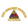U.S. Army 2nd Armored Division Symbol digitized embroidery design