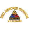 U.S. Army 3rd Armored Division digitized embroidery design