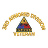 U.S. Army 3rd Armored Division Symbol digitized embroidery design