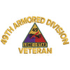U.S. Army 49th Armored Division digitized embroidery design