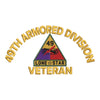 U.S. Army 49th Armored Division Logo digitized embroidery design