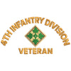 U.S. Army 4th Infantry Division digitized embroidery design