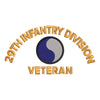 U.S. Army 29th Infantry Division Logo digitized embroidery design