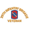 U.S. Army 39th Infantry Brigade digitized embroidery design