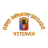 U.S. Army 53rd Infantry Brigade Logo digitized embroidery design