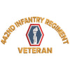 U.S. Army 442nd Infantry Regiment digitized embroidery design