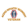 U.S. Army 442nd Infantry Regiment Logo digitized embroidery design
