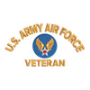 U.S. Army Air Force Symbol digitized embroidery design