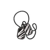 Military Dog Tags digitized embroidery design
