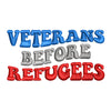 Veteran Before Refugees digitized embroidery design
