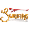 Surf Badge digitized embroidery design