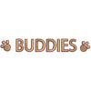Adventure Buddies Phrase digitized embroidery design