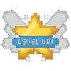 Level Up Star dtg printing design