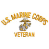 US Marine Corps Veteran Design digitized embroidery design