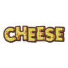 Golden Cheese Logo digitized embroidery design