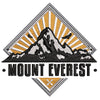 Mount Everest Badge digitized embroidery design