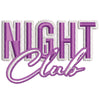 Night Club digitized embroidery design