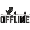 Offline Game digitized embroidery design
