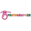 Photographer with Camera digitized embroidery design