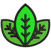 Green Leaf digitized embroidery design