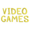 Computer Game Logo digitized embroidery design