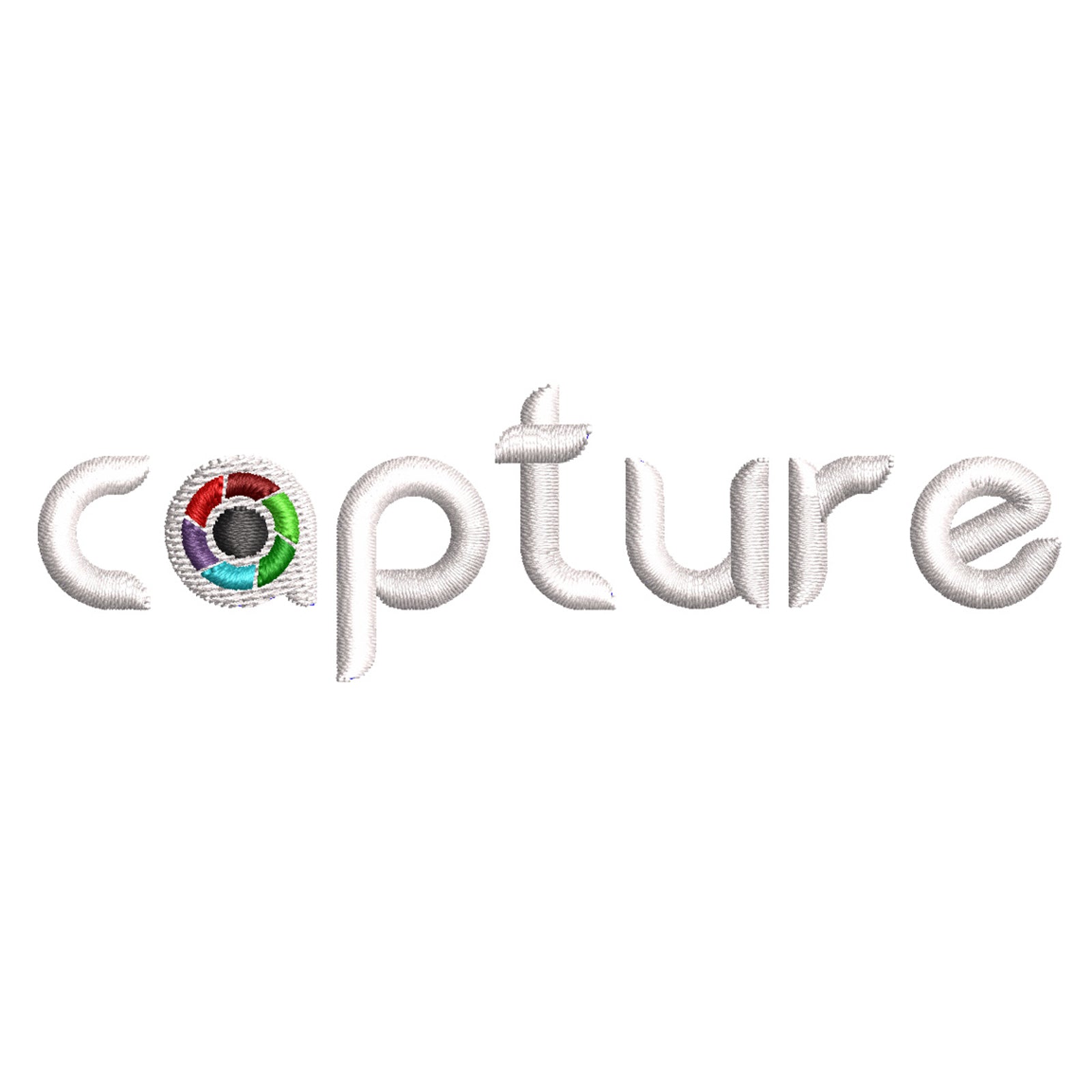 Camera Capture Logo | Leisure Digitized Embroidery Design | e4Hats ...