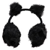 Women's Puffy Earmuffs - Black OSFM