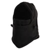 Multi-Function Fleece Ski Warmer Face Mask - Black OSFM