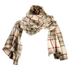 Multi-Purpose Convertible Fleece Poncho Wrap Shawl - Camel OSFM