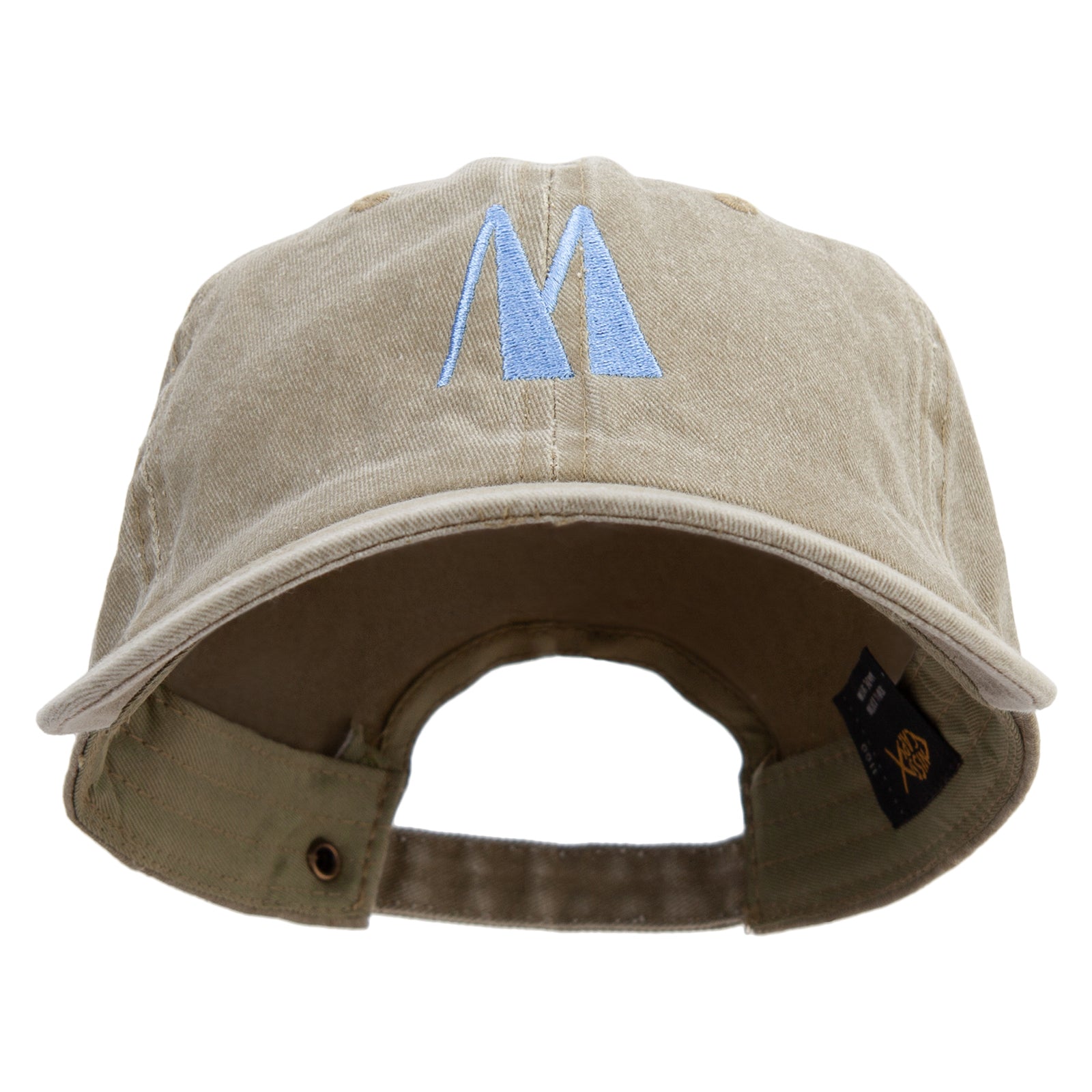 Artistic Letter M Cotton Twill Premium Pigment Dyed Cap | Alphabet ...