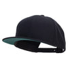 Big Size 6 Panels Flat Bill Snapback - Black XL-3XL