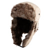 Faux Fur Lining Trooper Hat - Khaki OSFM