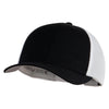 Flexfit 2 Tone Mesh Cap - Black-White OSFM