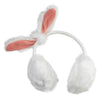 Women's Rabbit Ear Earmuffs - White OSFM