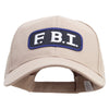 Text Law and Forces FBI Patched Oversized Twill Cap