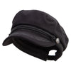 Unisex Traditional Sailor Hat - Black OSFM