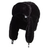 Ultra Soft Unisex Trapper Hat - Black OSFM