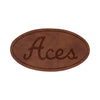 Aces Faux Leather Patch - Aces OSFM
